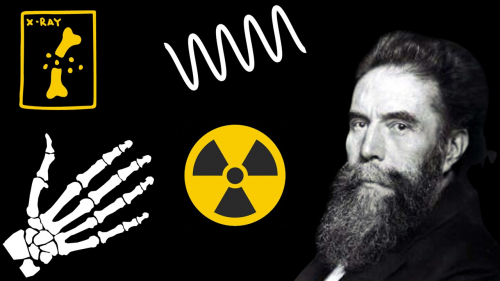 Imagem do físico alemão Wilhelm Conrad Röntgen, descobridor dos raios-X 